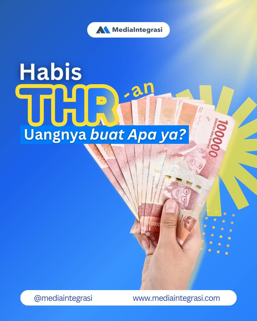 Jangan Habiskan THR Sia-Sia — Saatnya Upgrade Bisnismu 